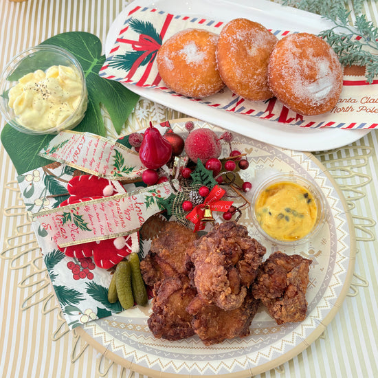 MINOAKA クリスマス限定モチコチキンBOXマラサダ付き（2人向け）