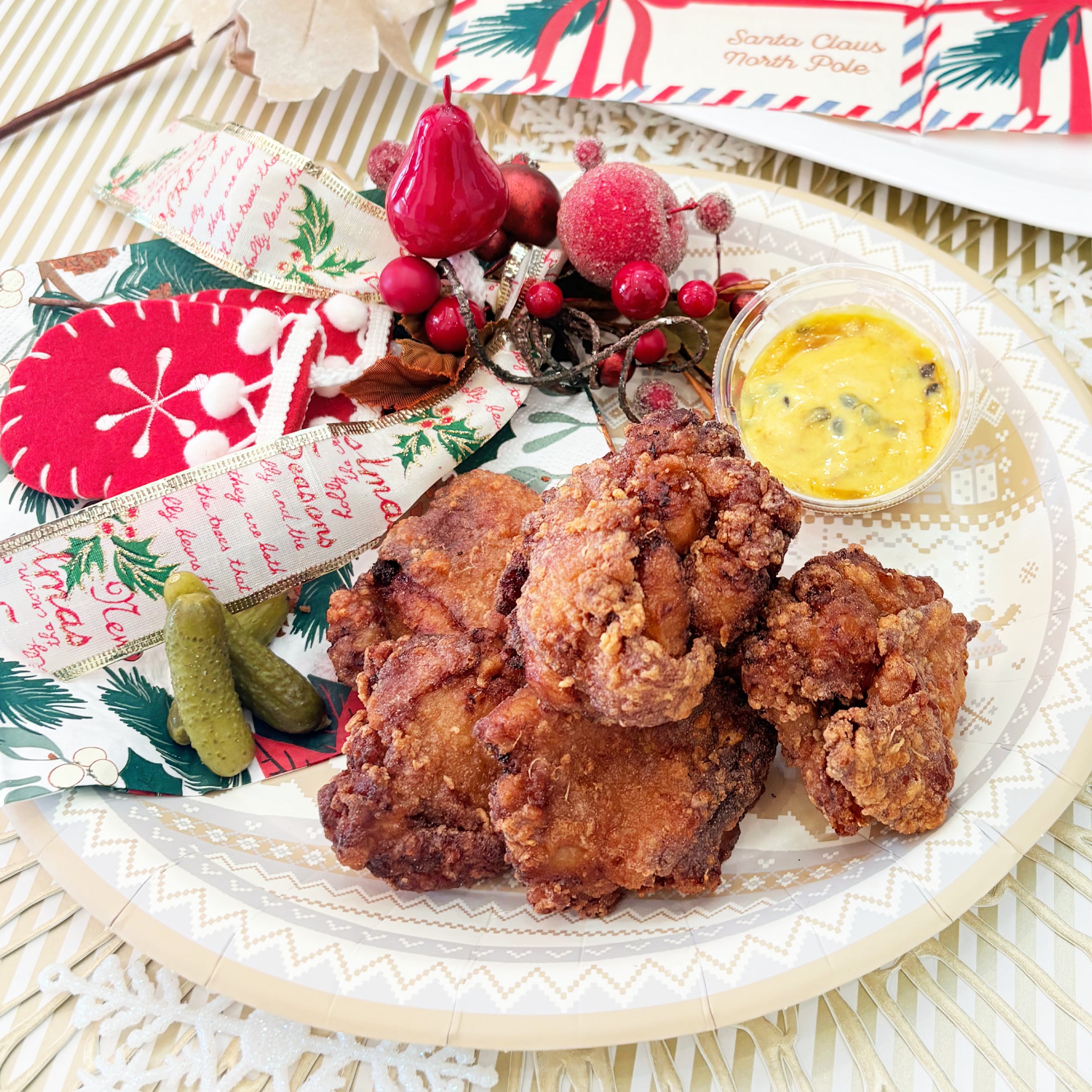 MINOAKA クリスマスモチコチキンBOX（2人向け)